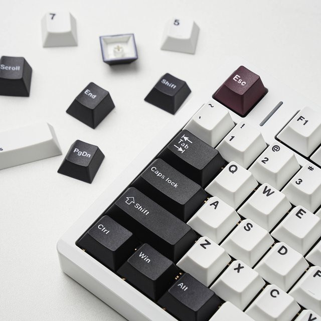 Eagiacme GMK Clone Keycaps für mechanische Tastaturen mit Cherry-Profil und Dye-Sub-PBT in verschiedenen Layouts Deutsch, Französisch, Englisch, Japanisch und Spanisch - Bild 1