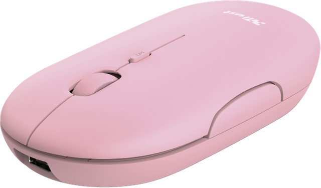 Puck pink Maus Bluetooth Maus mit USB-C Anschluss - Bild 1