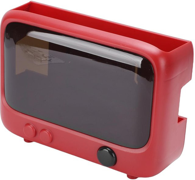 Koogeelife WiFi Router Aufbewahrungsbox zur Wandmontage mit Belüftungslöchern, Rot - Bild 1