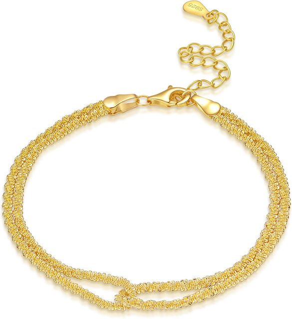 PANPOKI Doppelarmband, 925 Silber, Damen - Bild 1