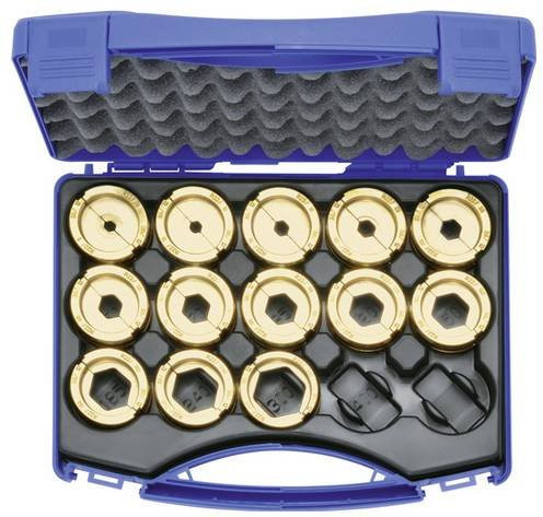 Klauke R22SET Presseinsatz für Klauke Zangen, Querschnitt 6 bis 300mm², Farbe Gold - Bild 1