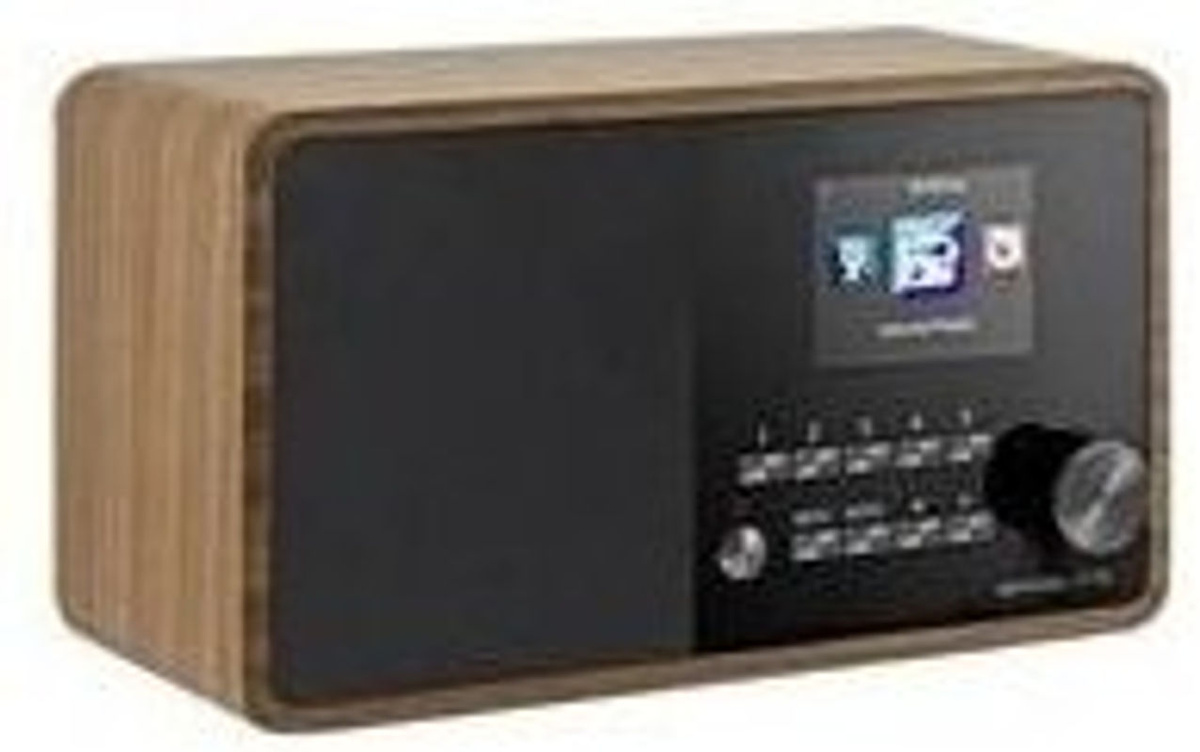 Imperial i110 Internetradio mit Farbdisplay in Braun und Holzoptik mit Wi-Fi und USB-C - Bild 2