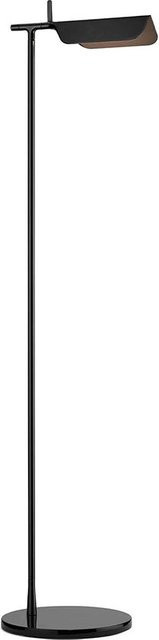 Flos Tab F LED-Stehleuchte in Schwarz aus Aluminium mit verstellbarem Leselicht (2700K) - Bild 1