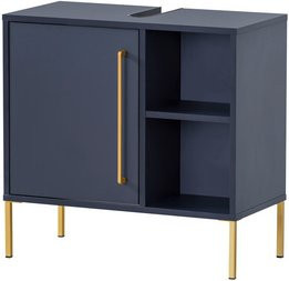 Schildmeyer Waschbeckenunterschrank Kent in Blau, B/H/T: 33 x 63,3 x 65,3 cm - Bild 1