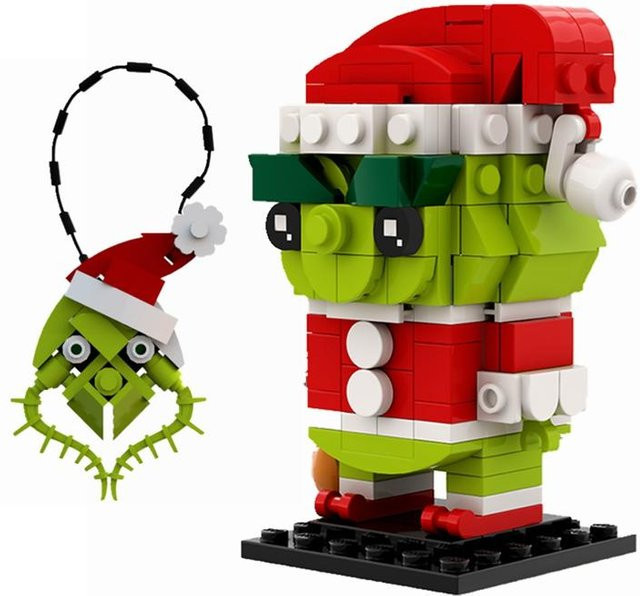 Yiran toy Grinch Grünes Monster Figuren Set, ab 6 Jahren - Bild 1