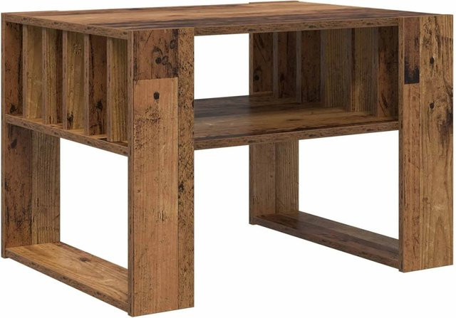 vidaXL Couchtisch aus Holzwerkstoff in Braun, modern und rechteckig, B/T/H: 66 x 49,5 x 45 cm - Bild 1