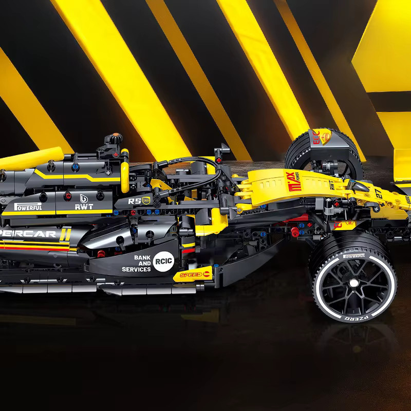 yaafun 2026 Technischer Super-Rennwagen, Bausatz, 1:8, 1650 Teile - Bild 4