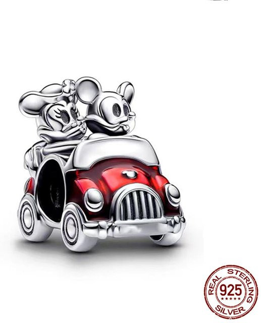 Mickey Minnie Marvel Iron Man Anhänger, Silber, Kupfer, Damen - Bild 1