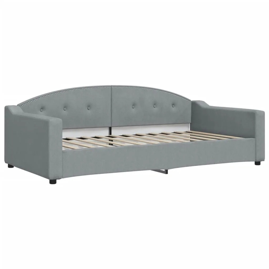 vidaXL Tagesbett Hellgrau B/T: 200 x 100 cm - Bild 2