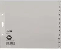 Leitz Monatsregister Papier DIN A4 halbe Höhe grau, 12 Blätter, Nr. 1230 - Bild 1