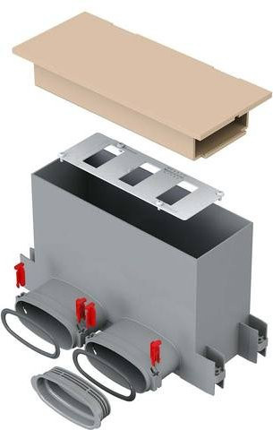 Helios Anschlussstutzen 3877 für Ventilatoren - Bild 1