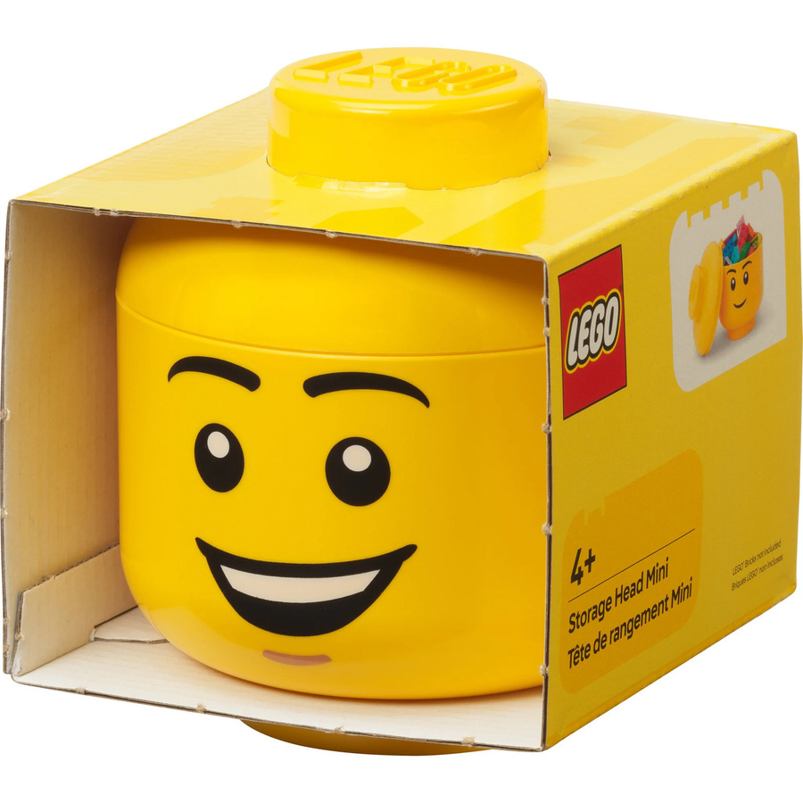 LEGO Storage Head Happy Boy Mini Aufbewahrungsbox - Bild 1
