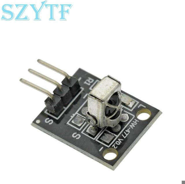 SZYTF KY-022 TL1838 VS1838B Universal IR Infrarot Sensor Empfänger Modul in Rot und Schwarz - Bild 1