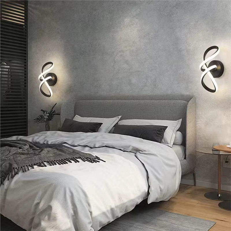 DARHYN LED Wandlampe in Weiß mit drei Lichtfarben für Schlafzimmer, Treppen und Flur - Bild 3