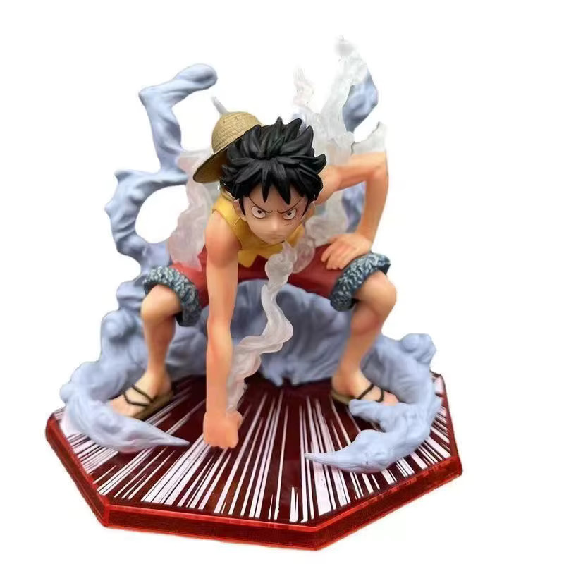 Bandai One Piece Luffy Second Gear, PVC-Puppe, Einzelfigur - Bild 6