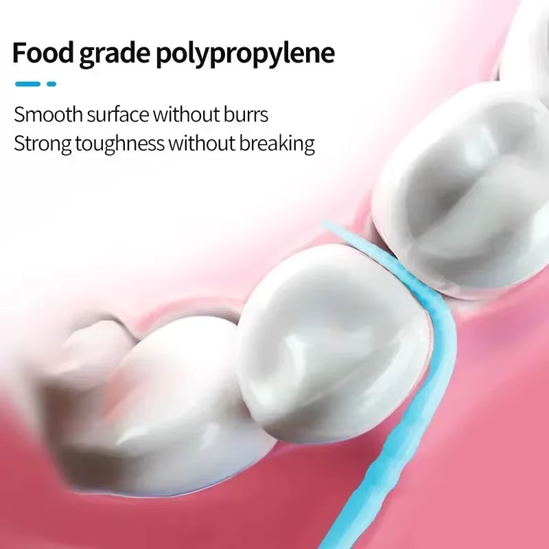 RUZOFO Doppelköpfige Einweg-Interdentalbürste, 200 Stück, Unisex - Bild 5