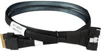 Icy Dock Kabel MCIO x8 SFF-TA-1016 auf 2x SlimSAS x4 SFF-8654 in Schwarz - Bild 1
