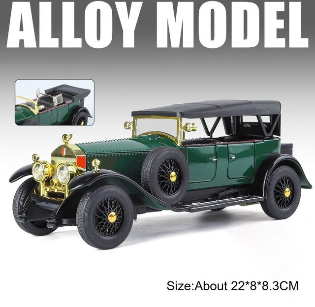 Linyi toy car Rolls Royce Phantom 500K Spielzeugmodell, 1:24, Metall, ab 14 Jahren - Bild 1