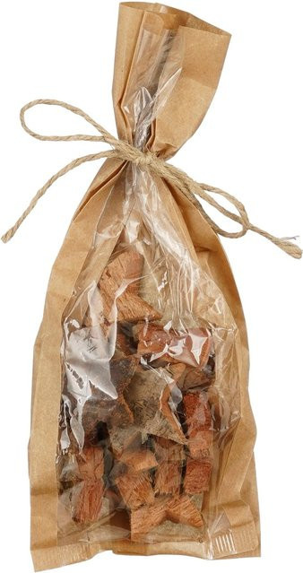 Mica Decorations Sterne aus Kokosnuss als rustikale Basteldekoration für Weihnachten in Naturbraun, 30 g - Bild 1