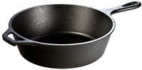 Lodge Bratpfanne aus Gusseisen, Schwarz, Durchmesser: 26,0 cm - Bild 1