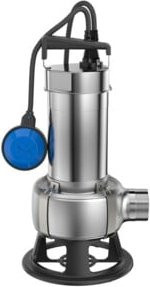 Grundfos Schmutzwasserpumpe UNILIFT AP35B.50.08.A1.V aus Edelstahl in Silber mit 10 m Kabel - Bild 1