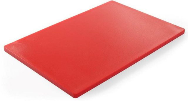 Hendi HACCP-Schneidebrett für rohes Fleisch, rot, B/H: 45 x 30 cm - Bild 1