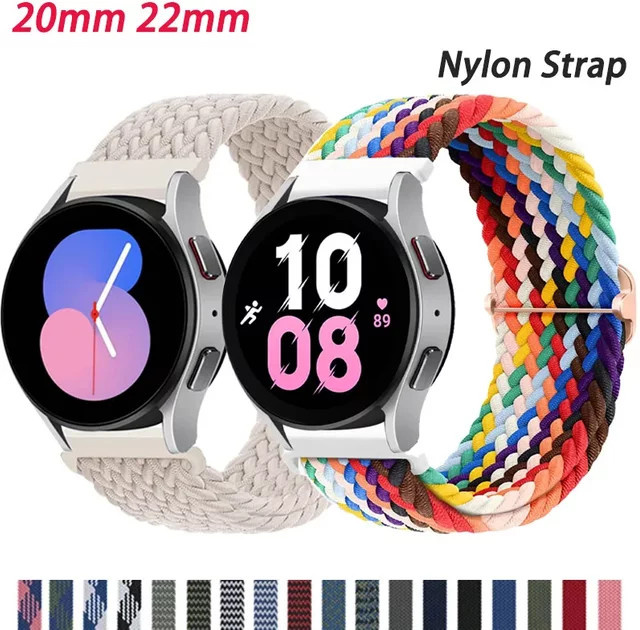 CAOWTAN Uhrenarmband geflochtenes Solo Loop, Textil/NATO, Unisex - Bild 1