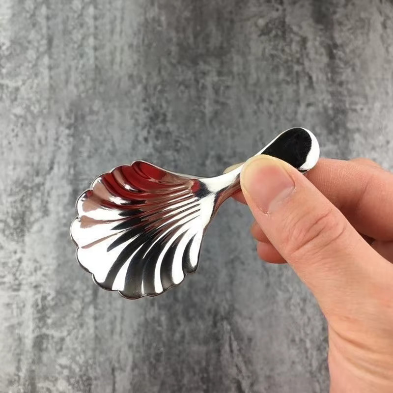 Mini Teelöffel aus Edelstahl in Silber, poliert, 2er-Set - Bild 5