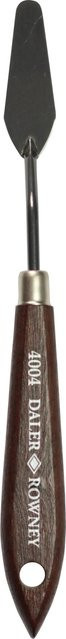 Daler-Rowney Malmesser Rund 5 cm aus FSC Holz und Messing in Silber und Braun - Bild 1