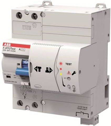 ABB FI-Schutzschalter F-ATI2Test A 2-polig 63A 0,03A 230V - Bild 1