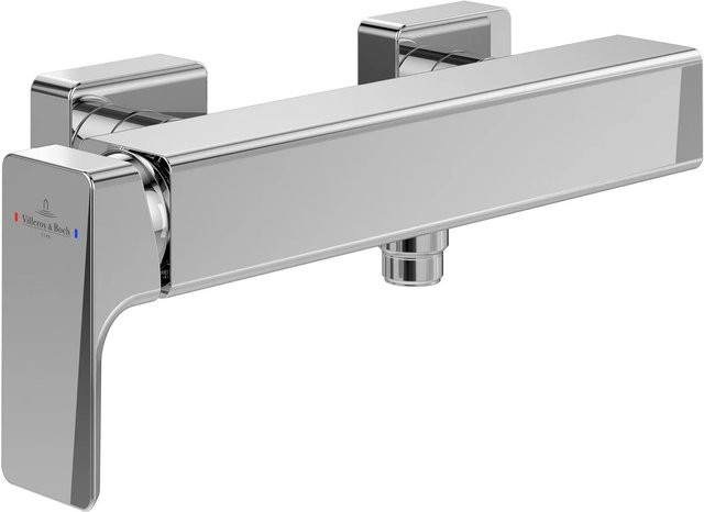 Villeroy & Boch Einhebel-Duscharmatur Subway 3.0 in Chrom mit Rückflussschutz und Wandmontage - Bild 1