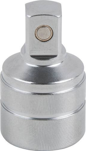 KS Tools 3/8" Öldienst-Bit-Stecknuss mit Magnet für Innenvierkant-Schrauben, 10,5 mm, Silber - Bild 1