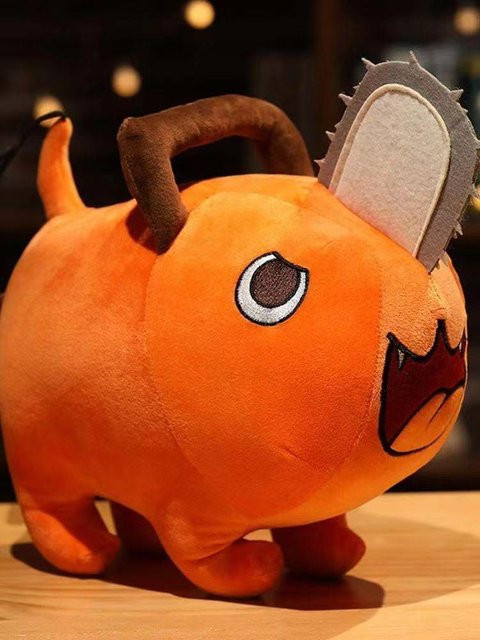 Yiran toy Kettensägenmann Plüschpuppe, Stofftier, 25cm, ab 3 Jahre - Bild 1