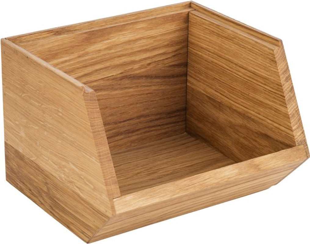 APS Buffet Box aus geöltem Eichenholz in Braun, B: 17,5 cm, T: 15,5 cm, H: 12,5 cm - Bild 1