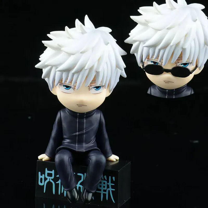 SEGA Jujutsu Kaisen Q-Version Figuren Gojo Satoru Sonnenbrillen-Version und Itadori Yuji Anime-Ornamente mehrfarbig - Bild 3