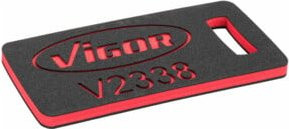 Vigour Kniekissen V2338 multicolour, Länge: 47,5 cm - Bild 1