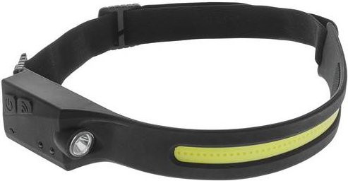 TFA Dostmann LUMATIC FREE LED Stirnlampe mit Bewegungssensor und 350lm in Schwarz - Bild 1