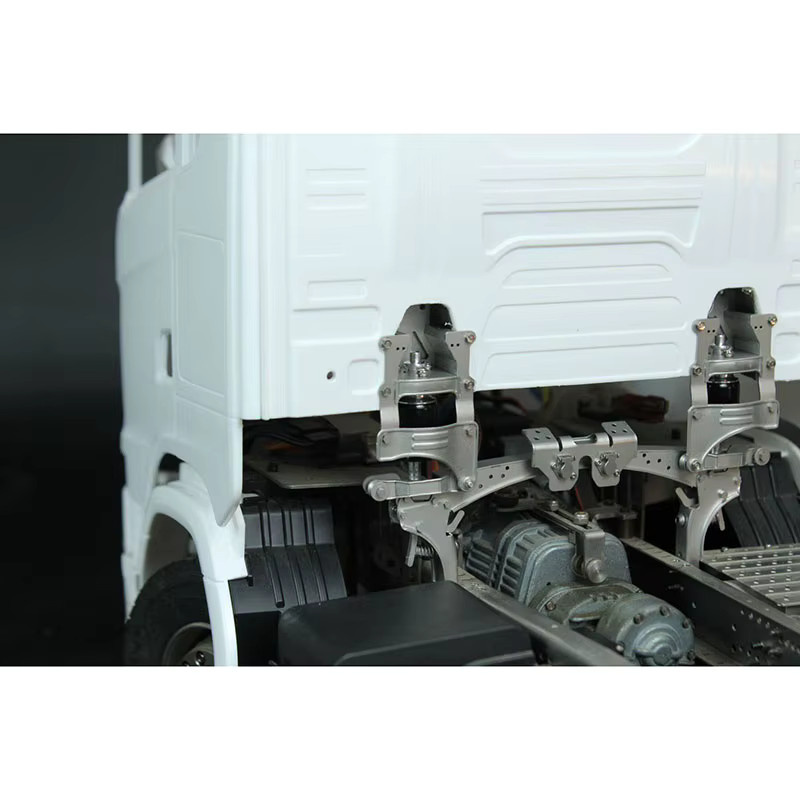 Tamiya Metall-Simulations-Autokarosserie-Schnalle, 1:14, Grau - Bild 2