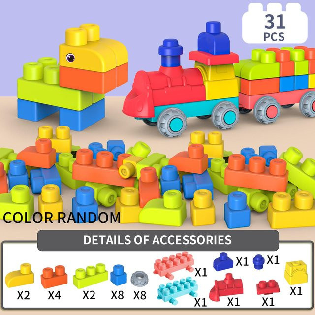 Kidsly Puzzle-Montagespielzeug, Gummi, ab 0 Jahre - Bild 1