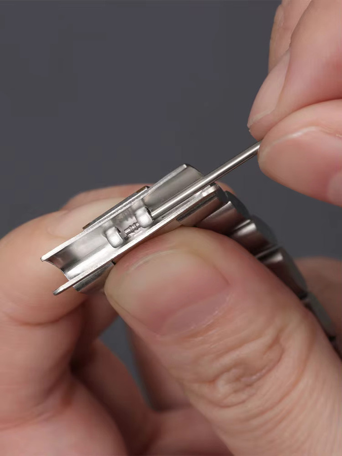 Uhren Reparatur Werkzeuge Pin Edelstahl, Silber, 20 Stück - Bild 4