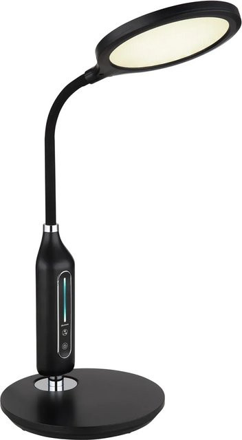 Globo LED-Tischleuchte Fruggy Schwarz dimmbar und verstellbar mit Touch-Funktion - Bild 1