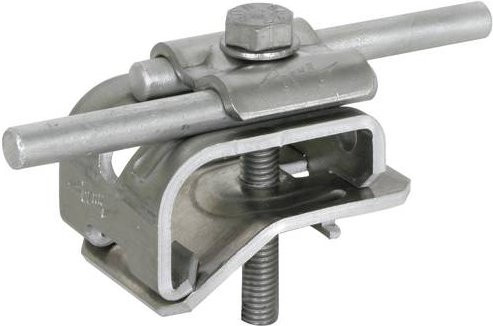 DEHN Dachrinnenklemme 339111 in Silber - Bild 1