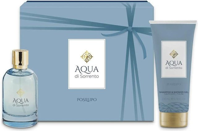 Aqua Di Sorrento Posillipo Set, Eau de Parfum 100 ml, Body Lotion 200 ml, Damen - Bild 1