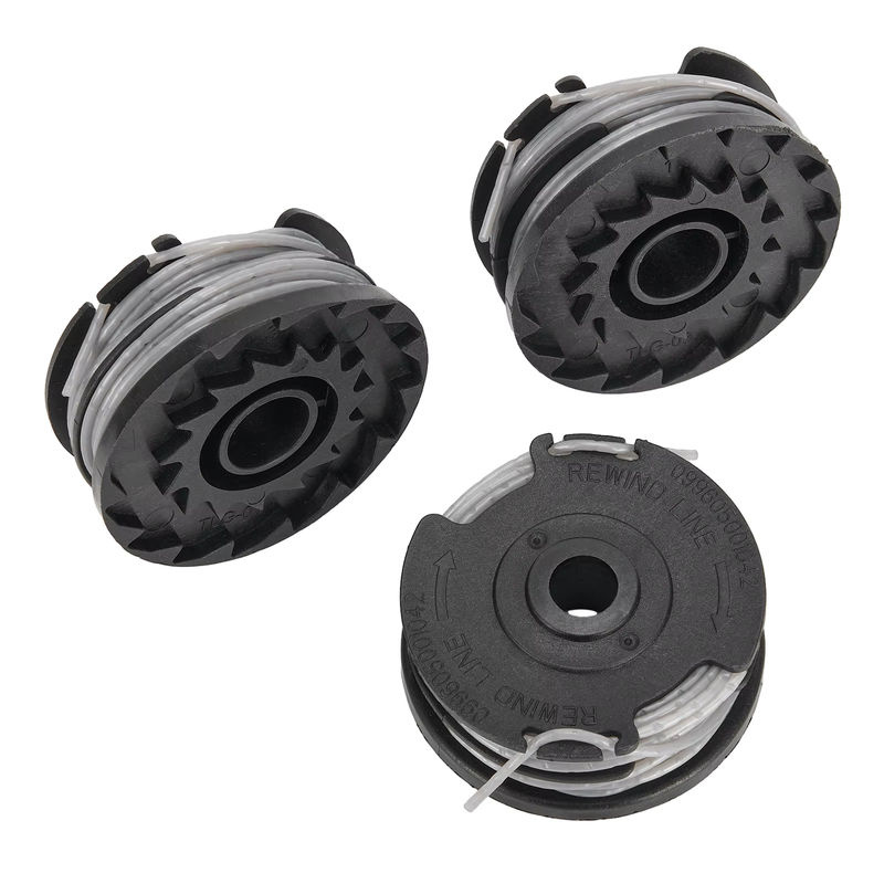 3er-Set Ersatzspulen in Schwarz für Greenworks Rasenschneider G40LT, G40LTK2, G40LTK2X und 2101507 - Bild 2