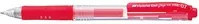 Pentel Hybrid Gel Grip K157 Gelschreiber mit roter Tinte und transparentem Gehäuse - Bild 1