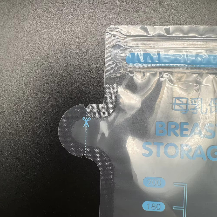 SLAIXIU BPA-freie Milch-Gefrierbeutel zur Aufbewahrung von Muttermilch und Babynahrung, transparent - Bild 4