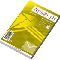 MAILmedia Briefumschläge DIN C6 ohne Fenster, weiß, 25 Stück pro Packung - Bild 1