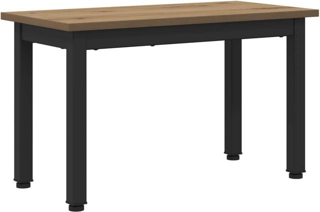 vidaXL Couchtisch modern in Eiche, braun, B/T/H: 60 x 30 x 36 cm - Bild 1