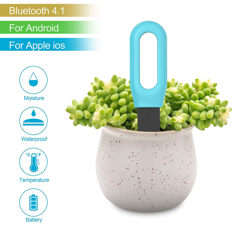 Haozee Tuya Smart Bluetooth Bodentester Temperatur- und Feuchtigkeitsmesser für die Gartenautomatisierung - Bild 2