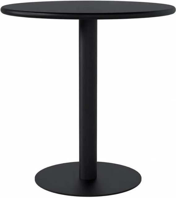 DELUKE Bistrotisch LEA Rund, Schwarz, B/T/H: 70 x 70 x 73 cm - Bild 1
